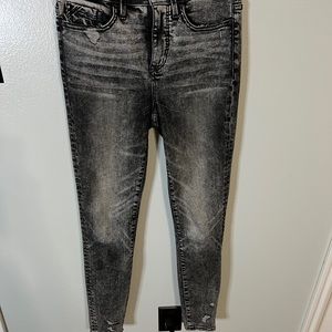 Buckle black jeans